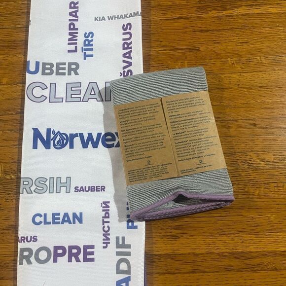 Norwex Enviro Cloth and Window Cloth Basic Package NWT - Picture 3 of 12